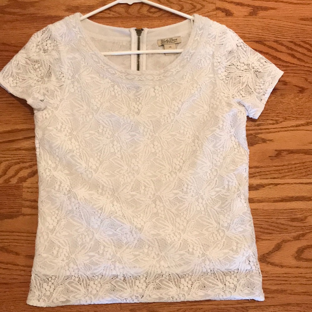 Lucky Brand lace top